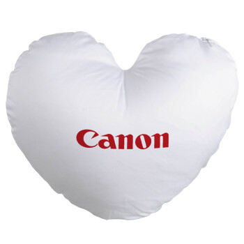 Canon, Μαξιλάρι καναπέ καρδιά 40x40cm περιέχεται το  γέμισμα
