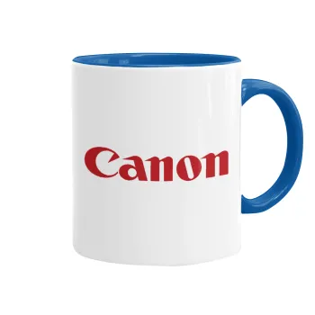 Canon, Κούπα χρωματιστή μπλε, κεραμική, 330ml