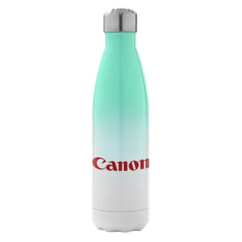 Canon, Metal mug thermos Green/White (Stainless steel), double wall, 500ml