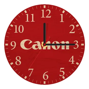 Canon, Ρολόι τοίχου ξύλινο plywood (20cm)