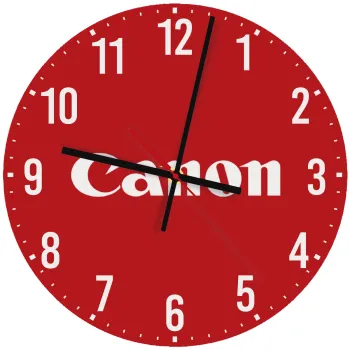 Canon, Ρολόι τοίχου ξύλινο (30cm)