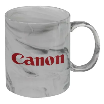 Canon, Mug ceramic marble style, 330ml