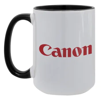 Canon, Κούπα Mega 15oz, κεραμική Μαύρη, 450ml