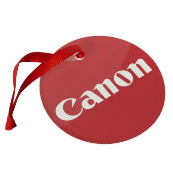 Canon, Στολίδι Χριστουγεννιάτικο στολίδι γυάλινο 9cm