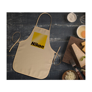 Nikon, Ποδιά Σεφ Ολόσωμη κοντή Παιδική Canvas-Like (38x50cm)