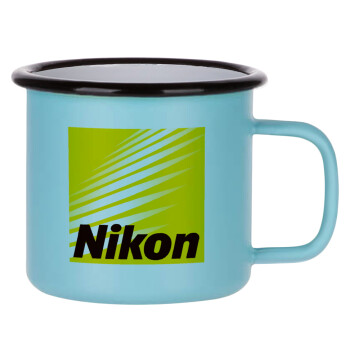 Nikon, Κούπα Μεταλλική εμαγιέ ΜΑΤ σιέλ 360ml
