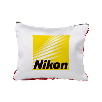 Nikon, Τσαντάκι νεσεσέρ με πούλιες (Sequin) Κόκκινο