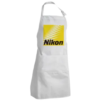 Nikon, Adult Chef Apron (with sliders and 2 pockets)