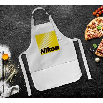 Nikon, Ποδιά Σεφ Ολόσωμη Παιδική (με ρυθμιστικά και 2 τσέπες)