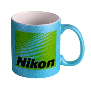 Nikon, Κούπα Σιέλ Glitter που γυαλίζει, κεραμική, 330ml