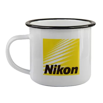 Nikon, Κούπα εμαγιέ με μαύρο χείλος 360ml