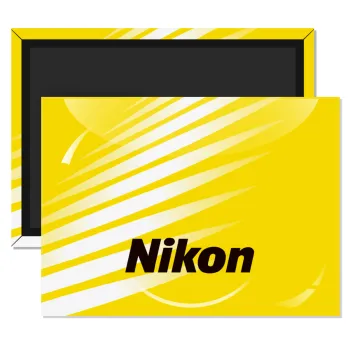 Nikon, Ορθογώνιο μαγνητάκι ψυγείου διάστασης 9x6cm