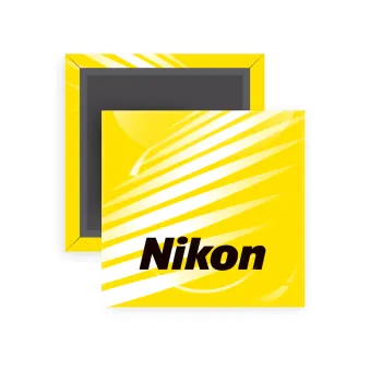 Nikon, Μαγνητάκι ψυγείου τετράγωνο διάστασης 5x5cm