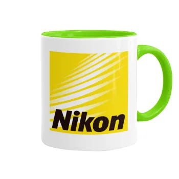 Nikon, Κούπα χρωματιστή βεραμάν, κεραμική, 330ml