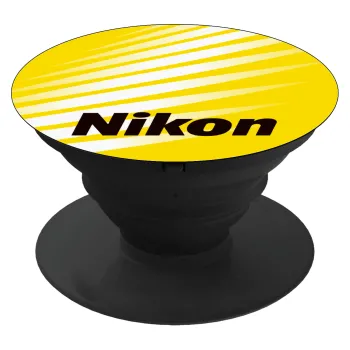 Nikon, Phone Holders Stand  Black Hand-held Mobile Phone Holder