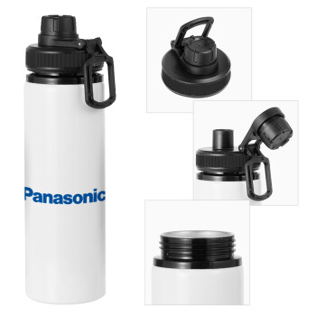 Panasonic, Μεταλλικό παγούρι νερού με καπάκι ασφαλείας, αλουμινίου 850ml