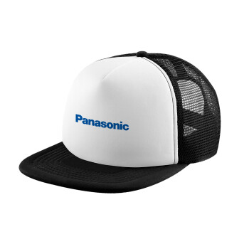 Panasonic, Καπέλο Soft Trucker με Δίχτυ Black/White 