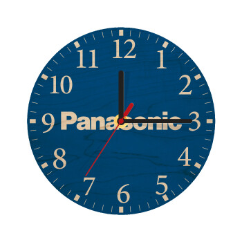 Panasonic, Ρολόι τοίχου ξύλινο plywood (20cm)