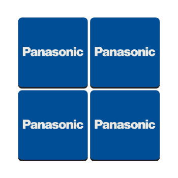 Panasonic, ΣΕΤ 4 Σουβέρ ξύλινα τετράγωνα (9cm)