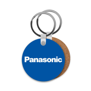 Panasonic, Μπρελόκ Ξύλινο στρογγυλό MDF Φ5cm