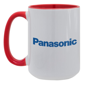 Panasonic, Κούπα Mega 15oz, κεραμική Κόκκινη, 450ml