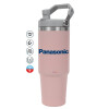 Pink color, 890ml (30oz) stainless Steel Tumbler with Handle