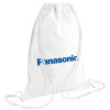 Backpack pouch GYMBAG white (28x40cm)