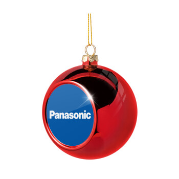 Panasonic, Χριστουγεννιάτικη μπάλα δένδρου Κόκκινη 8cm