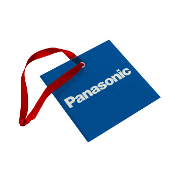 Panasonic, Χριστουγεννιάτικο στολίδι γυάλινο τετράγωνο 9x9cm