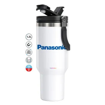 Panasonic, Mega Stainless steel Tumbler with lid, double wall 1,2L