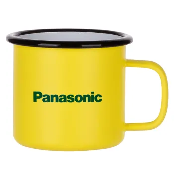 Panasonic, Κούπα Μεταλλική εμαγιέ ΜΑΤ Κίτρινη 360ml