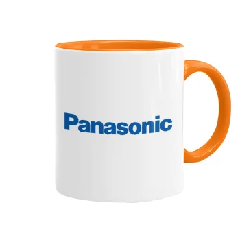 Panasonic, Κούπα χρωματιστή πορτοκαλί, κεραμική, 330ml