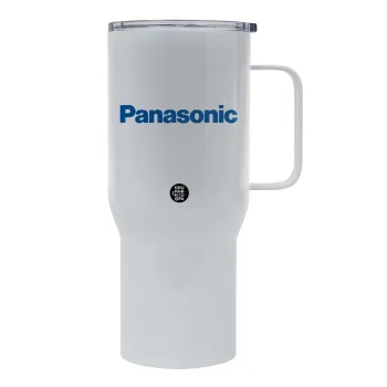Panasonic, Mega Stainless steel Tumbler with lid, double wall 750L
