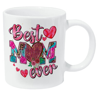 Best mom ever Mother's Day pink, Κούπα Giga, κεραμική, 590ml