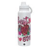 1L Stainless Steel Thermal Bottle with Phone Holder & Double Wall Insulation