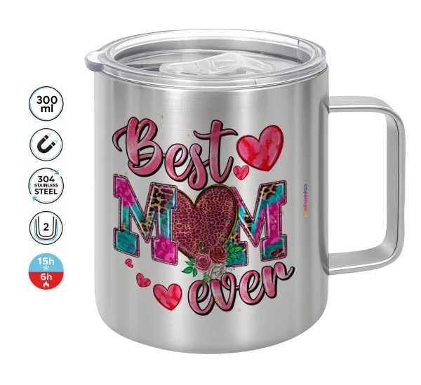 Best mom ever Mother's Day pink — 1