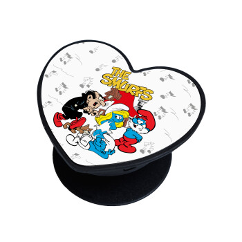 Τα στρουμφάκια, Phone Holders Stand  καρδιά Μαύρο Βάση Στήριξης Κινητού στο Χέρι