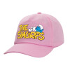 Καπέλο παιδικό casual μπειζμπολ, 100% Βαμβακερό Twill, ΡΟΖ (ΒΑΜΒΑΚΕΡΟ, ΠΑΙΔΙΚΟ, ONE SIZE)