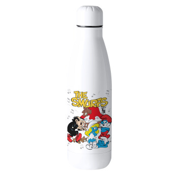 The smurfs, Metal mug thermos (Stainless steel), 500ml