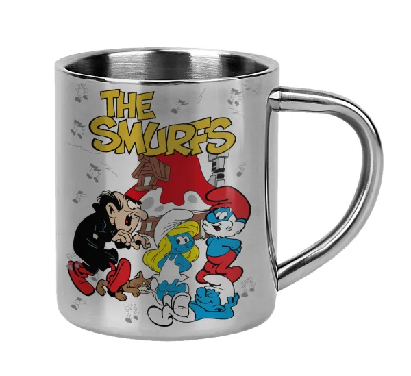 The smurfs — Mug Stainless steel double wall 300ml