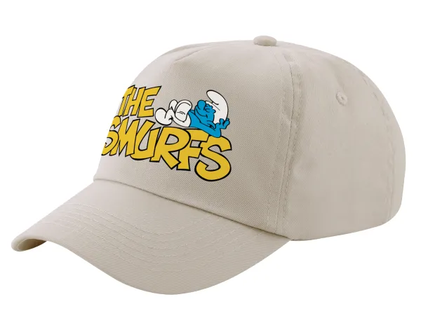 The smurfs — SAND Adult Cap Cotton (UNISEX, ONE SIZE)