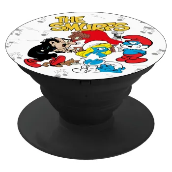 Τα στρουμφάκια, Phone Holders Stand  Μαύρο Βάση Στήριξης Κινητού στο Χέρι