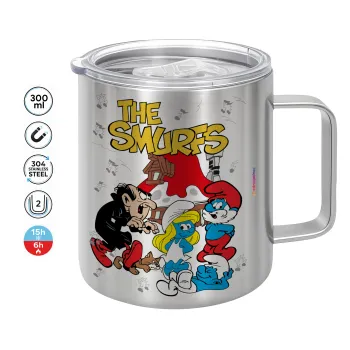 Τα στρουμφάκια, Κούπα Ανοξείδωτη διπλού τοιχώματος 300ml
