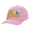 Καπέλο παιδικό casual μπειζμπολ, 100% Βαμβακερό Twill, ΡΟΖ (ΒΑΜΒΑΚΕΡΟ, ΠΑΙΔΙΚΟ, ONE SIZE)