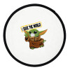 Baby Yoda, This is how i save the world!!! , Βεντάλια υφασμάτινη αναδιπλούμενη με θήκη (20cm)