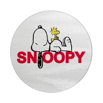 Snoopy sleep, Επιφάνεια κοπής γυάλινη στρογγυλή (30cm)