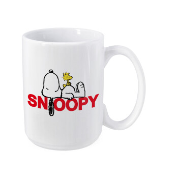 Snoopy sleep, Κούπα Mega, κεραμική, 450ml