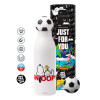 Soccer Metal mug thermos, double wall, 550ml