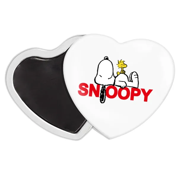 Snoopy sleep — Μαγνητάκι καρδιά (57x52mm)