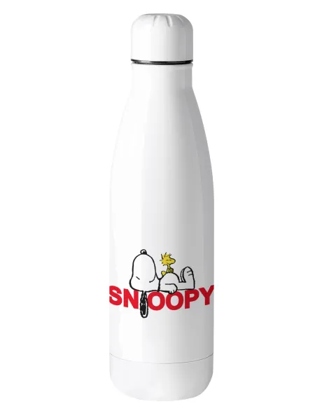 Snoopy sleep — Μεταλλικό παγούρι θερμός (Stainless steel), 500ml
